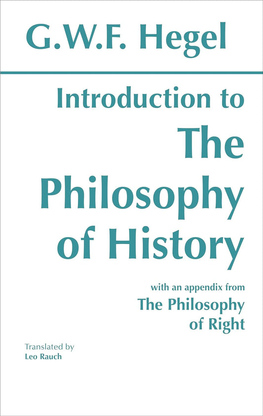 USED Introduction to the Philosophy of History (Hegel)