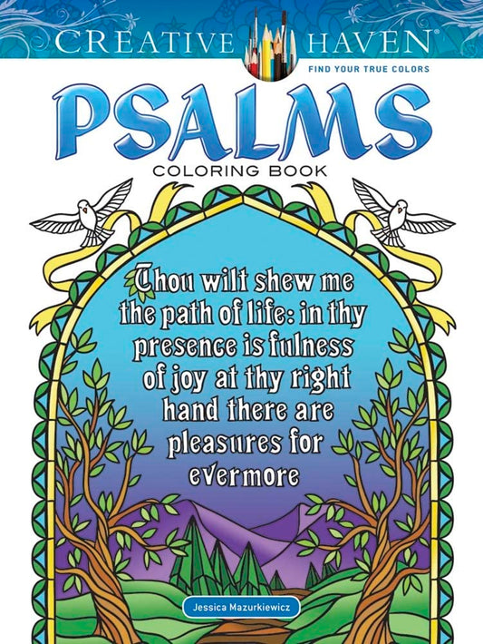 Psalms Coloring Book (Mazurkiewicz - Dover ed.)