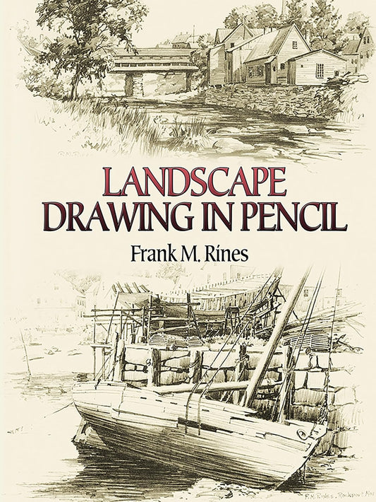 Landscape Drawing in Pencil (Rines)