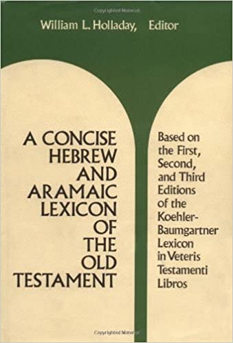 Concise Hebrew & Aramaic Lexicon of the Old Testament (HC)