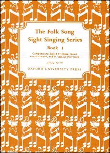 Folk Song Sight Singing Series - Book I