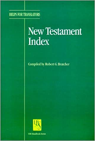 New Testament Index (Bratcher - no readable spine)