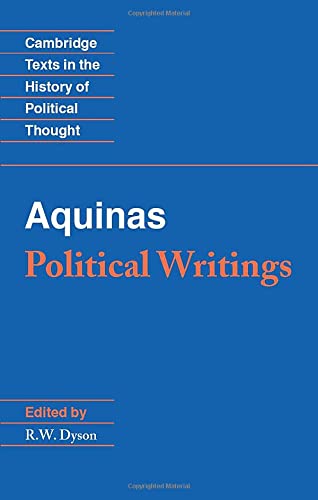 Political Writings (Aquinas - Cambridge paperback)