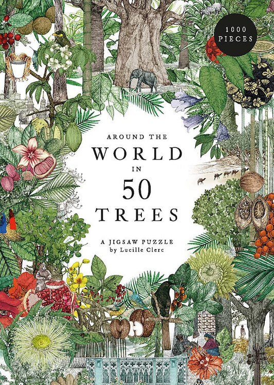 Around the World in 50 Trees (Laurance - Jigsaw Puzzle)