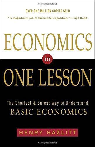 Economics in One Lesson (Hazlitt - paperback)