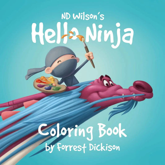 Hello Ninja Coloring Book (Wilson)