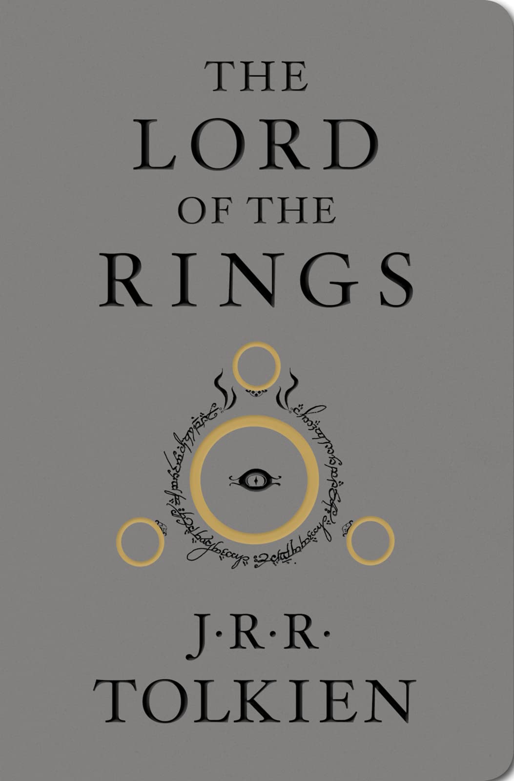 Lord of the Rings (single volume, gray leatherette)