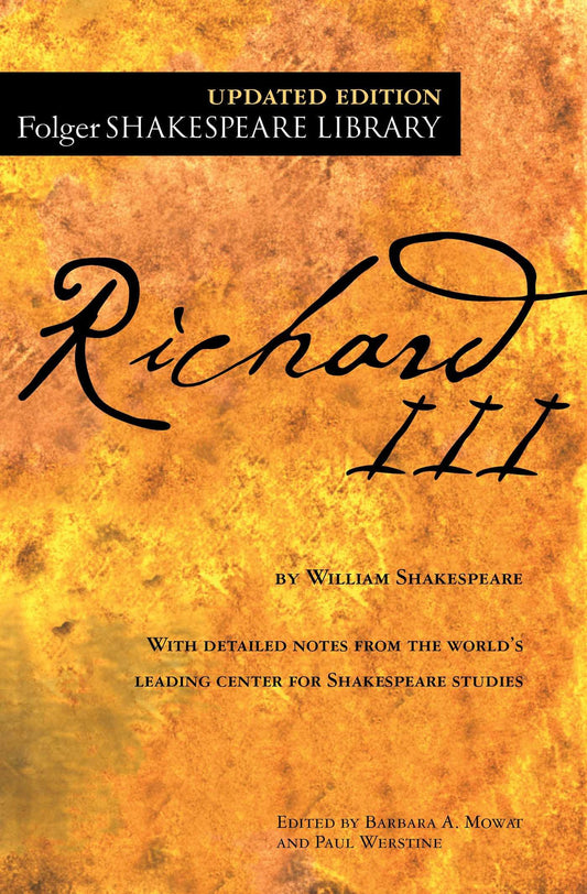 Richard III (Shakespeare - Folger trade pbk)